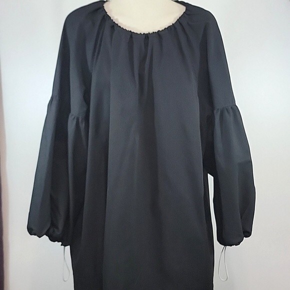 NEED Long Sleeve Flowy Lagenlook Bungee Dress size L - Picture 1 of 11